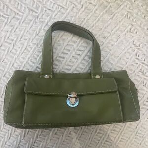 Perlina green bag